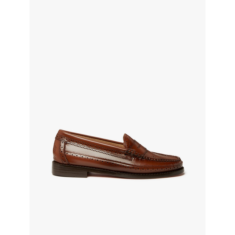 Weejun Wmn Penny Brogue - Cognac Lthr