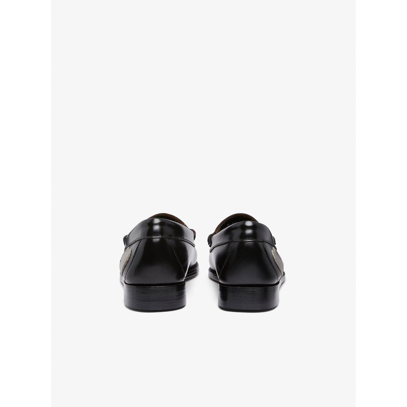 Weejun Wmn Penny Love - Black Lthr W/Silver