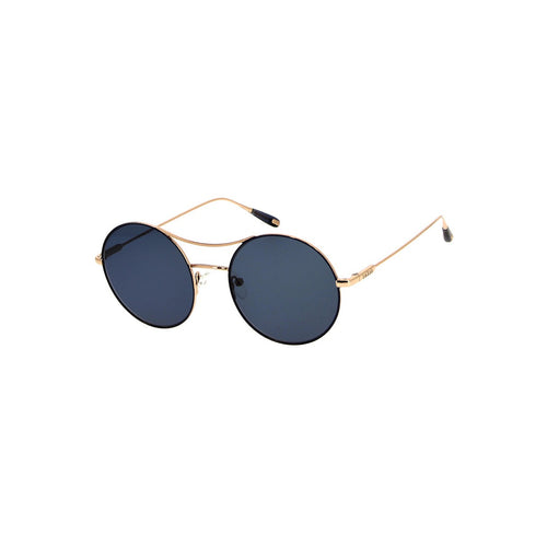 BA5007S Sunglasses - Navy Blue Satin/Gold Pink - Woman