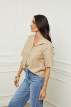 Camisa Sol - Beige