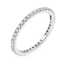 Ring “Luminous Full Tower” Diamonds 0.4/39 – White Gold