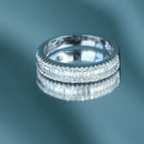 Blanc Anillo "Marabella" Diamantes 0.63/81 - Oro 375/1000