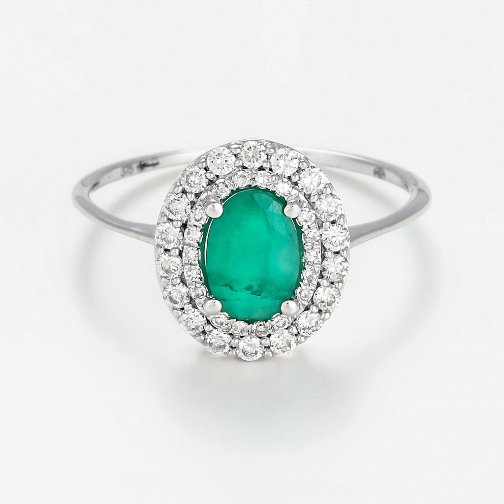 Bague "Andaman" D0,27/36 E1,06/1 - Or Blanc
