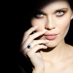 Bague "Firenze Nouvelle" D0,25/50; S0,17/28; S1,08/1 - Or Blanc 375/1000