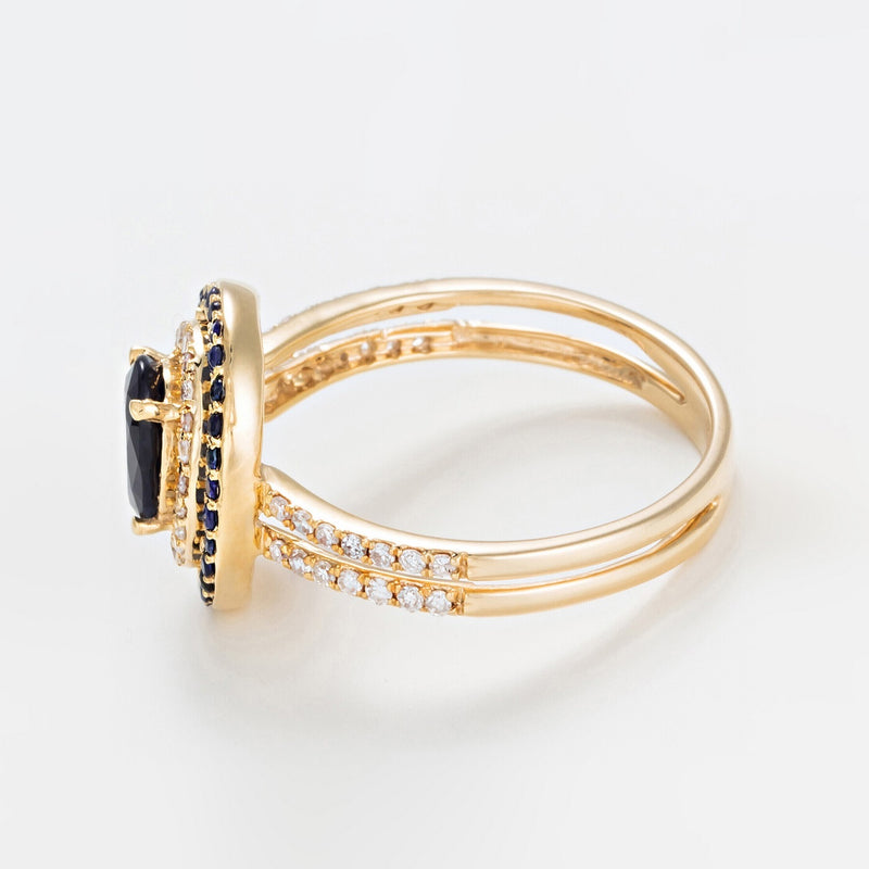 Ring "Firenze Nouvelle" D0,25/50; S0,17/28; S1,08/1 - Yellow Gold 375/1000