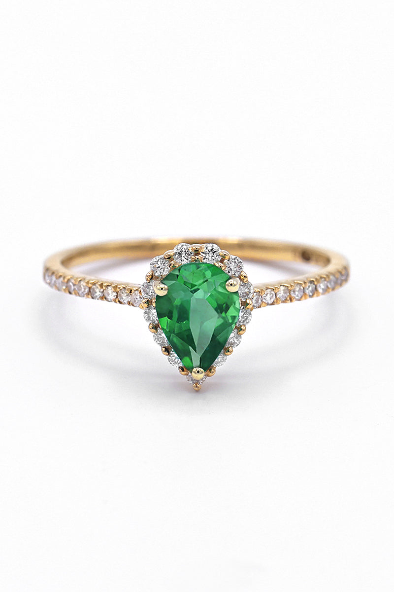 Bague "Pink Lady" D0,20/30 E0,50/1