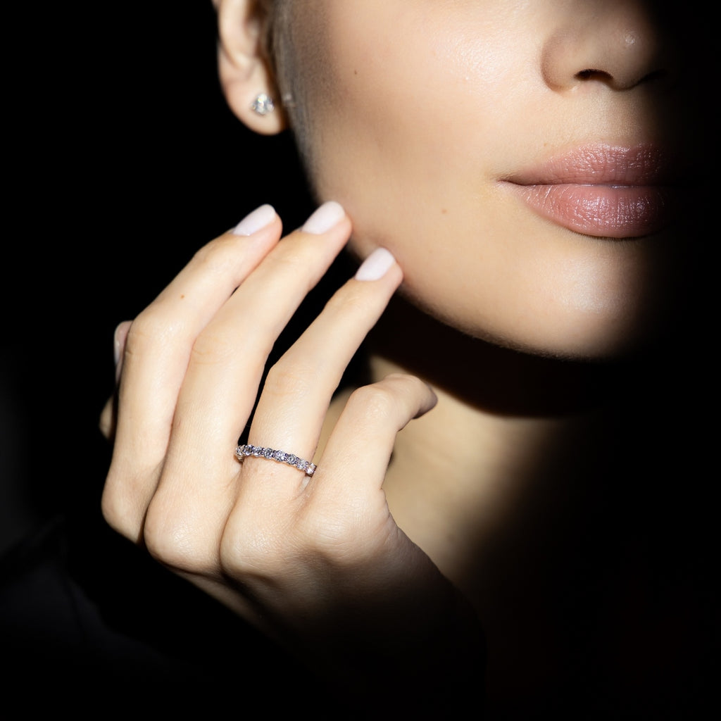 Bague "Only You 0,33Ct" Diamants 0,33Ct/9 - Or Blanc