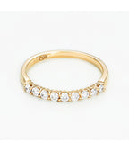 "Only You" Ring 0.33Ct Diamonds 0.33Ct/9 - 375/1000 Yellow Gold