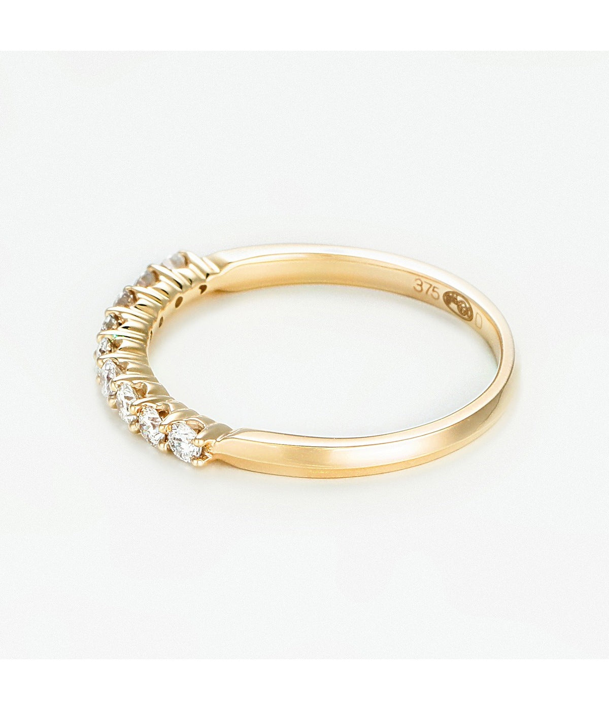 "Only You" Ring 0.33Ct Diamonds 0.33Ct/9 - 375/1000 Yellow Gold
