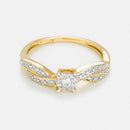 Ring "Eclat Joli" D0,12/18 - Yellow Gold 375/1000