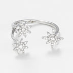 Bague "Bouquet Glacé" D0,20/55