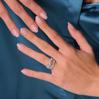 Bague "Entrelacs Voltaire" D0,5/85