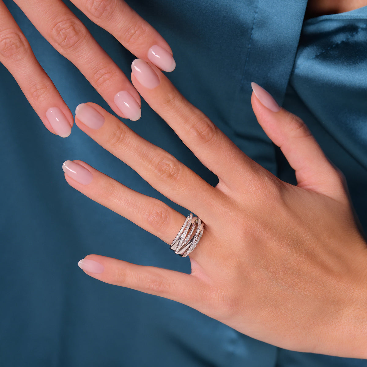 Bague "Entrelacs Voltaire" D0,5/85