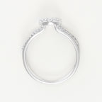 Bague Duo Emboité "Duo Magique" D0,64Ct/108 - Or Blanc