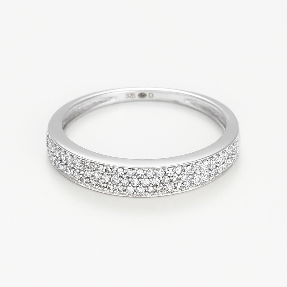 Bague Duo Emboité "Duo Magique" D0,64Ct/108 - Or Blanc