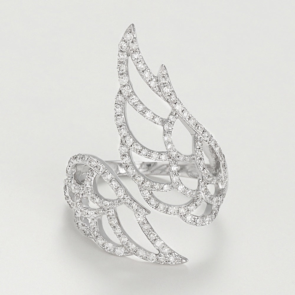 Bague "Ailée" Diamants D 0,66/136