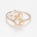 "Izïa" Ring D0.28/27 - Yellow Gold