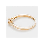 Bague "Solitaire Envoûtant" - Diamant 0,11/1 - Or Jaune