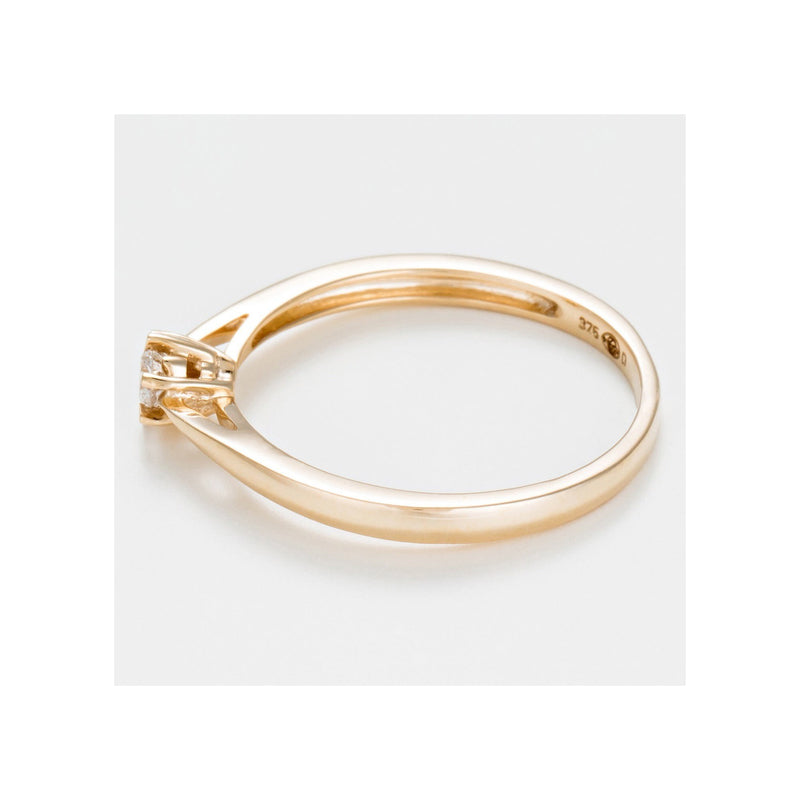 “Envoûtant Solitaire” Ring – Diamond 0.11/1 – Yellow Gold