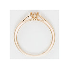 Bague "Solitaire Envoûtant" - Diamant 0,11/1 - Or Jaune