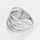 "Sparkling Medley" Ring, D0.12/40 - White Gold