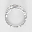 "Sparkling Medley" Ring, D0.12/40 - White Gold