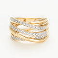 Bague "Méli-Mélo Scintillant" D0,12/40