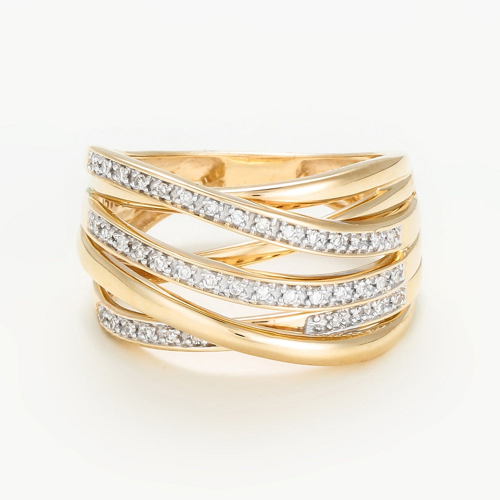 Bague "Méli-Mélo Scintillant" D0,12/40