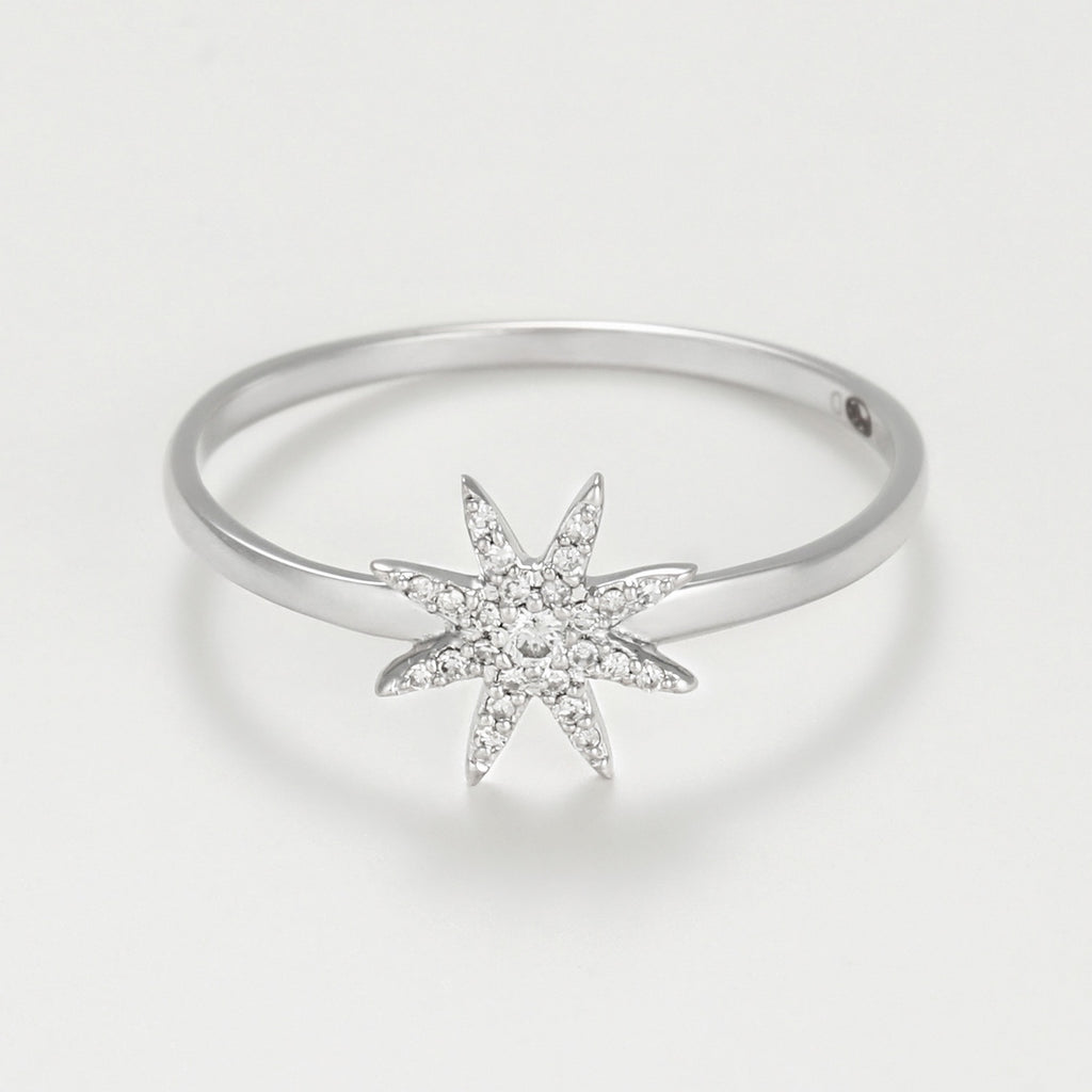 Bague "Stella" Diamants D 0,08/25