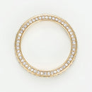 Bague "Alliance Tris" 1 Ct - Or Jaune