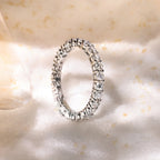 Bague "Tour Complet Forever" Diamants 1,45/25 - Or Blanc