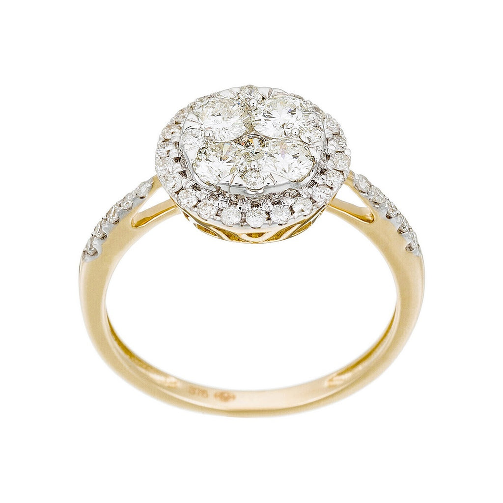 Bague "Pompadour" Diamants 0,74Ct/41