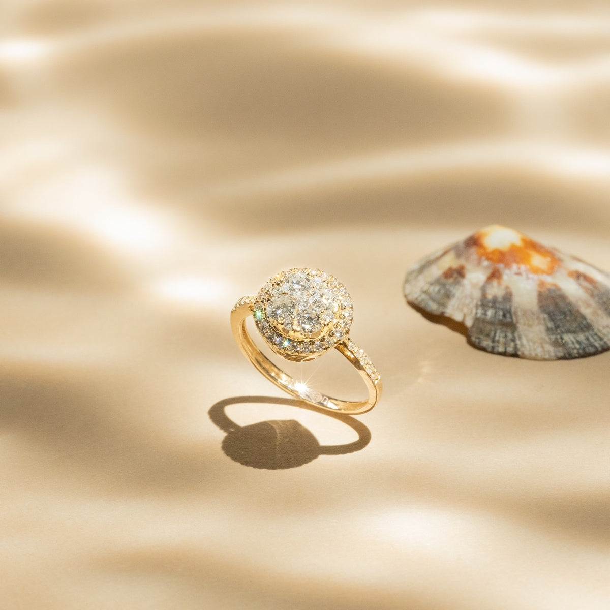 Bague "Pompadour" Diamants 0,74Ct/41