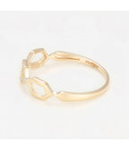 Bague "Sia" - D0,04/14 - Or Jaune