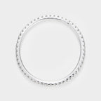 Anillo "Belle Alliance Full Tour" Diamantes 0.16Ct/54 - Oro blanco 375/1000