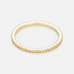 Bague "Belle Alliance Tour Complet" Diamants 0,16Ct/54 - Or Jaune