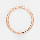 Ring "Belle Alliance Tour Complet" D0,16Ct/54 - Rose Gold 375/1000