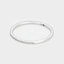 Bague "Belle Alliance" Diamants 0,08Ct/28 - Or Blanc 375/1000