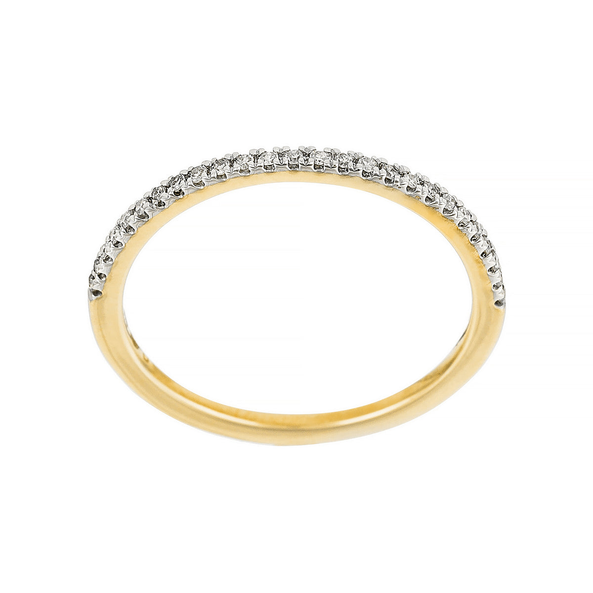 Bague "Belle Alliance" Diamants 0,08Ct/28