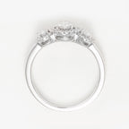 Bague "Diadème" Diamants : 0,71/55