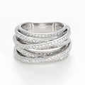 Bague "New Entrelacs Candides" Diamants 0,99Ct/165
