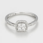 Bague "Naeli" - Or Blanc