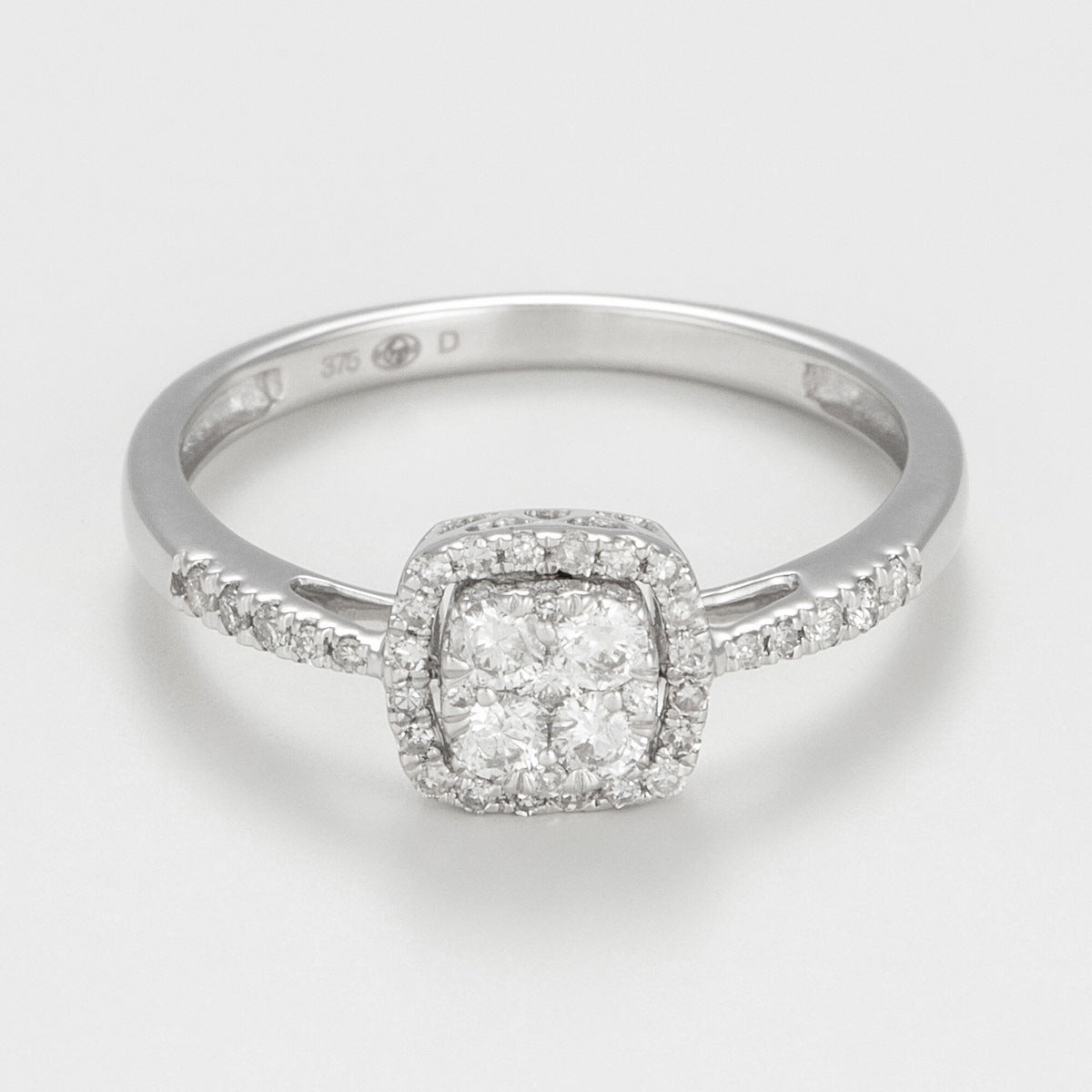 Bague "Naeli" - Or Blanc