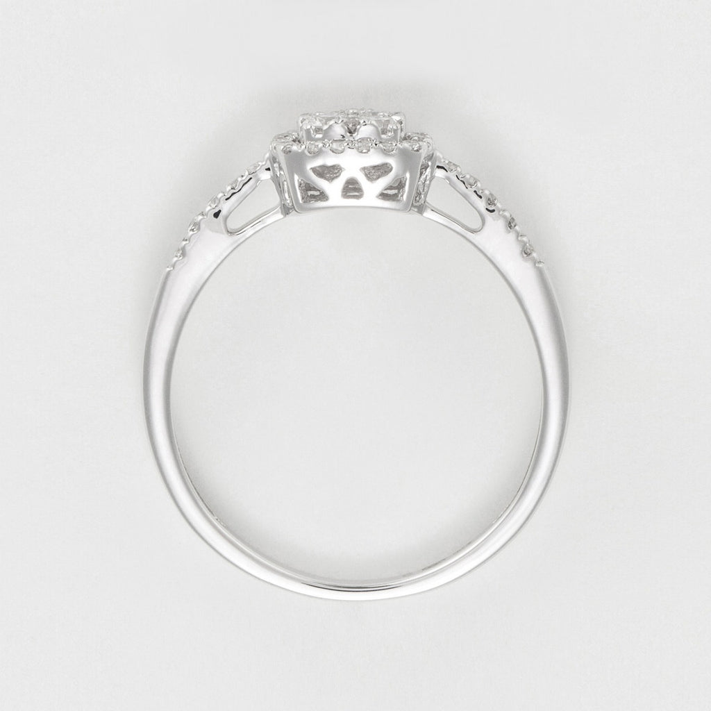 Bague "Naeli" - Or Blanc