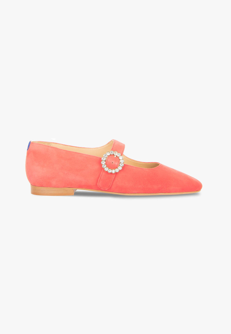 Mary Janes Babies Low - Corail - Femme