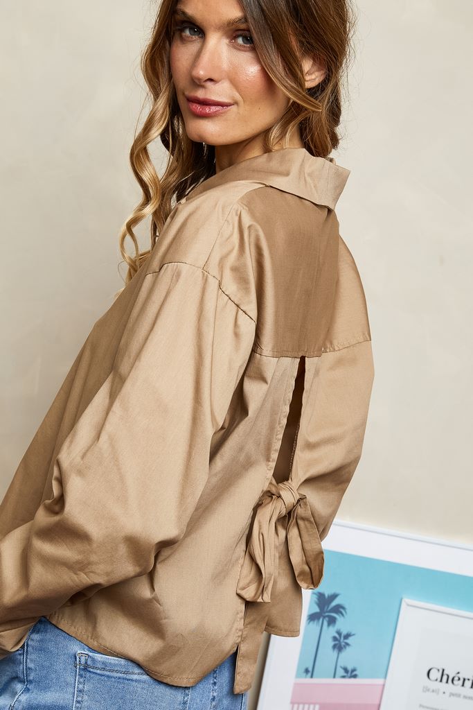 Babine Shirt - Camel