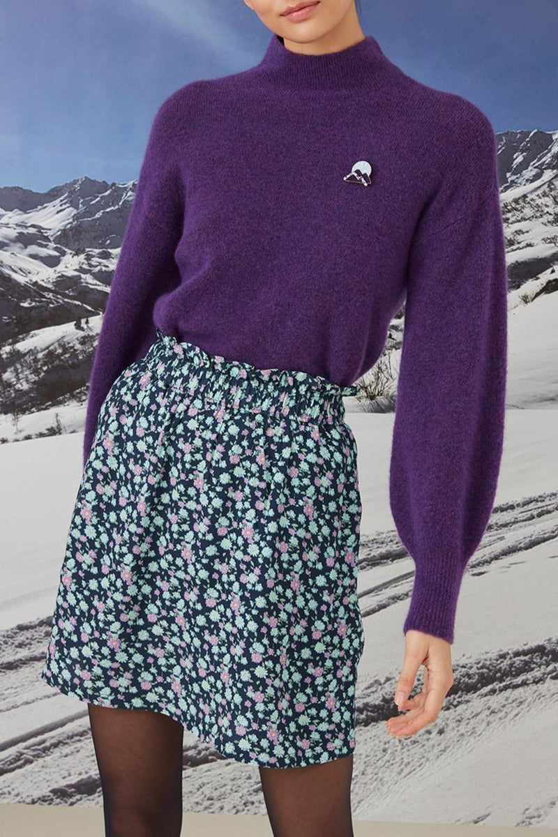 Pull Babouche - Violet