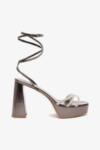 Sandalias de Plataforma Babsy Crystal - Licorice - Mujer