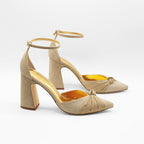 Babuska 9 Heno - Beige Heeled Shoes