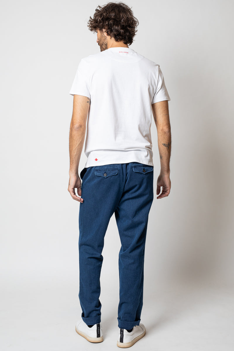 Pantalon Backyard Denim Coupe Droite